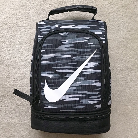 nike camo lunch box